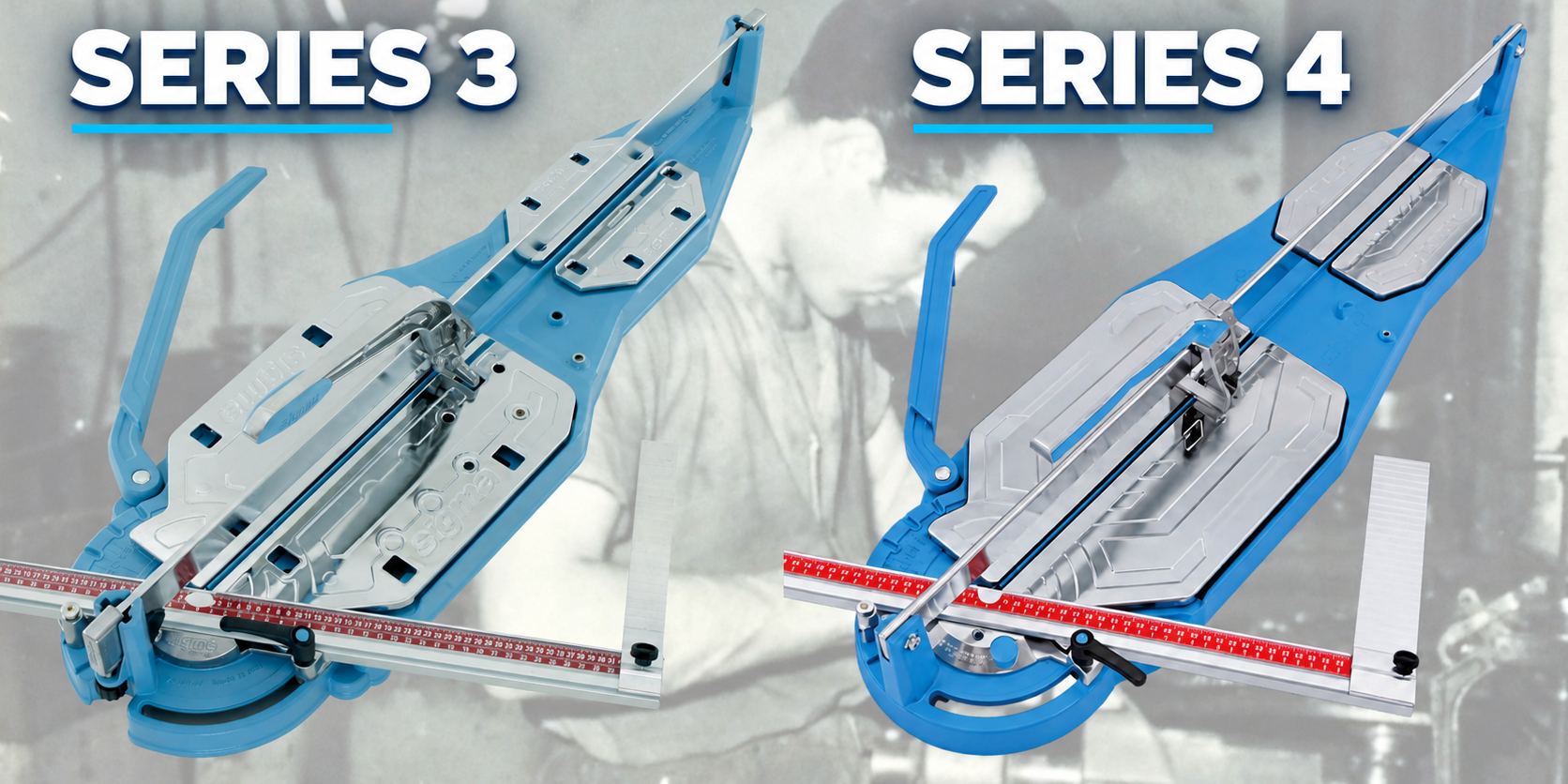Series 3 vs. Series 4 Cutters sigma tile cutters