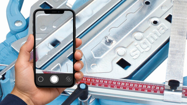 part-finder-1 Sigma manual tile cutter designed for long term maintenance with replaceable parts